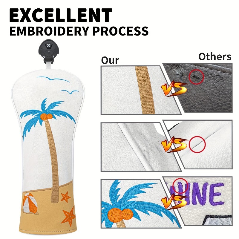 Tropical Coconut Tree Pattern  - Golf Equipment Deals recension och pris