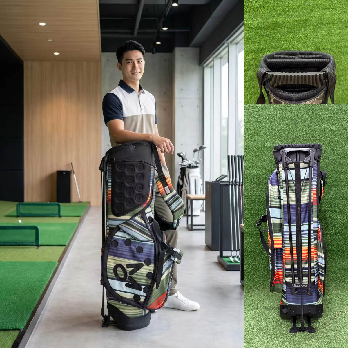 Golf Bag Golf Golf Stand Bag - Golf Scorecard Holder recension och pris
