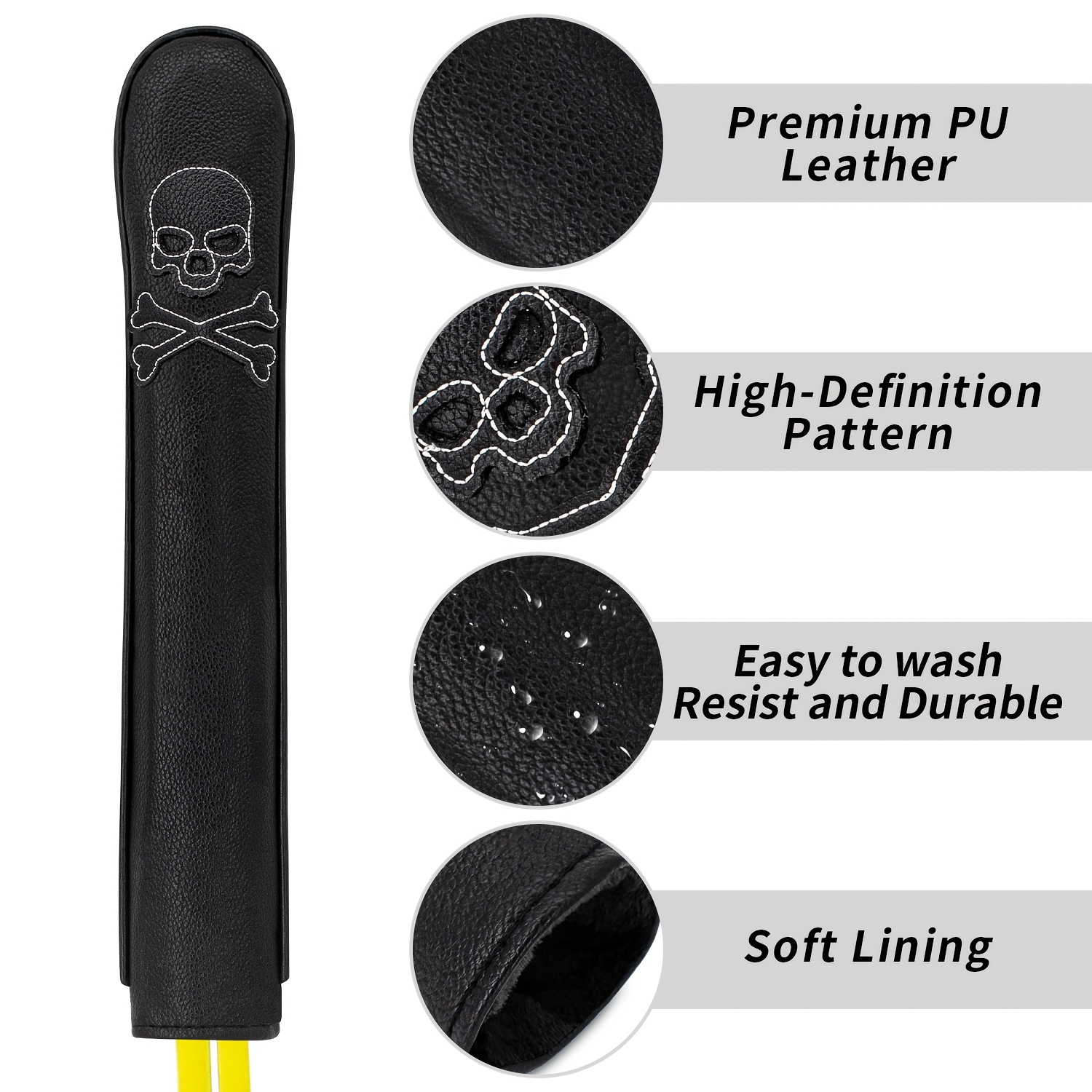 1pc Skull Head Directional Gol - Golf Equipment Deals recension och pris