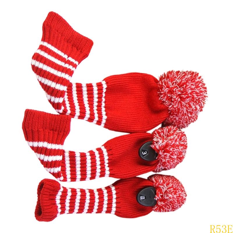 3pcs Golf Club Head Cover Knit - Golf Equipment Deals recension och pris