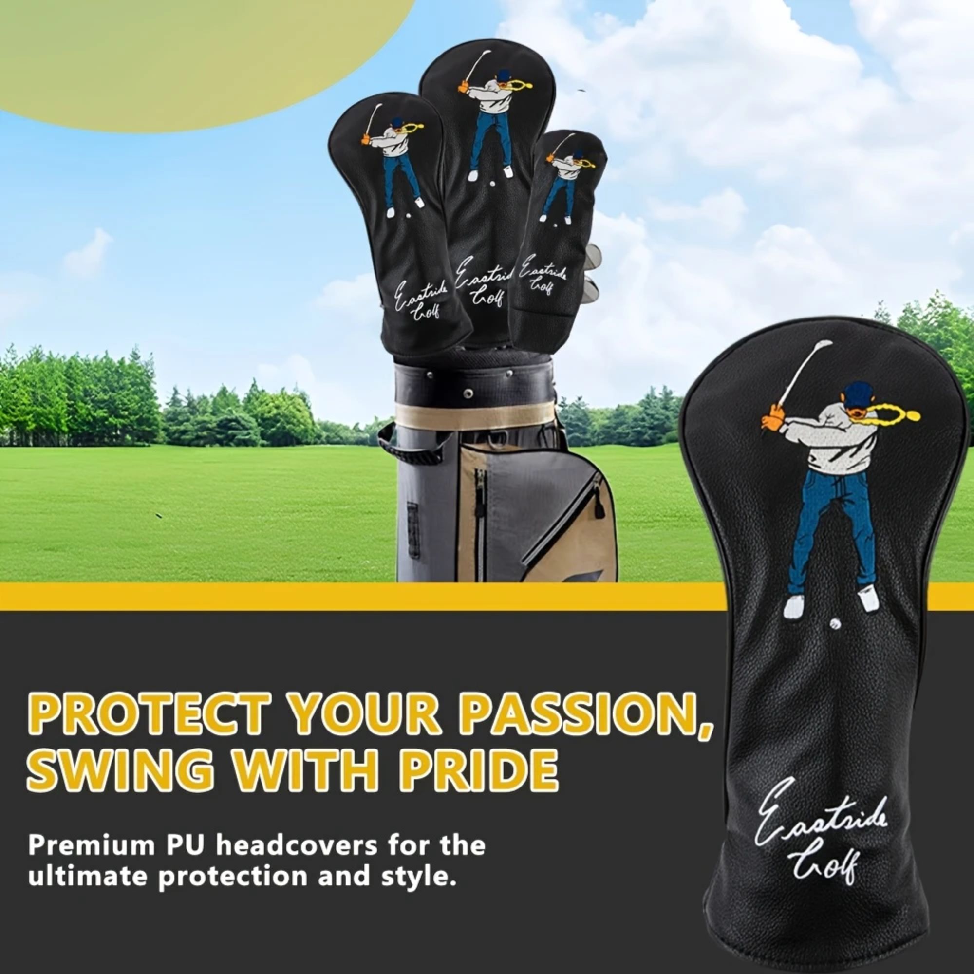 Golf Club Head Cover Durable S - Golf Equipment Deals recension och pris