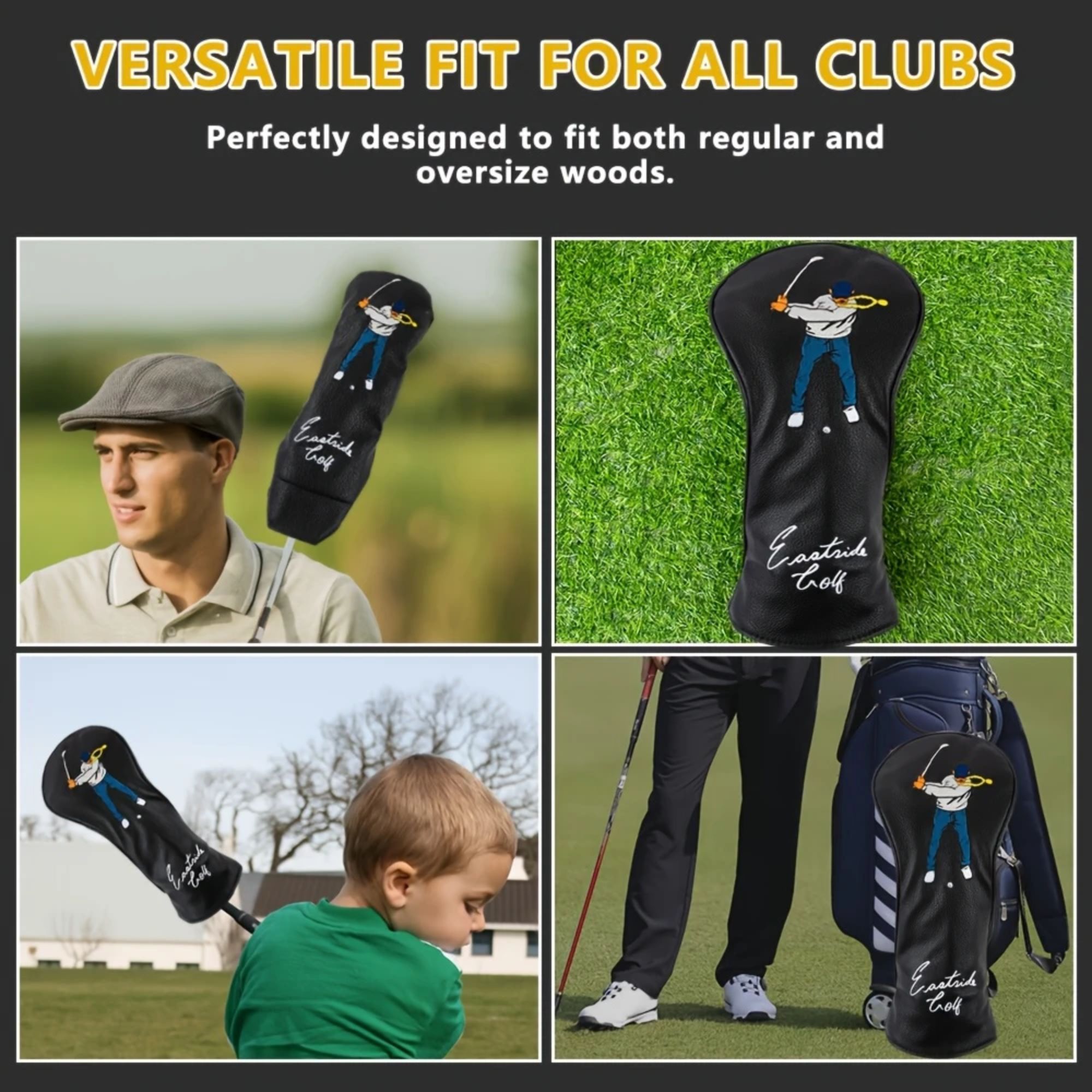 Golf Club Head Cover Durable S - Golf Equipment Deals recension och pris