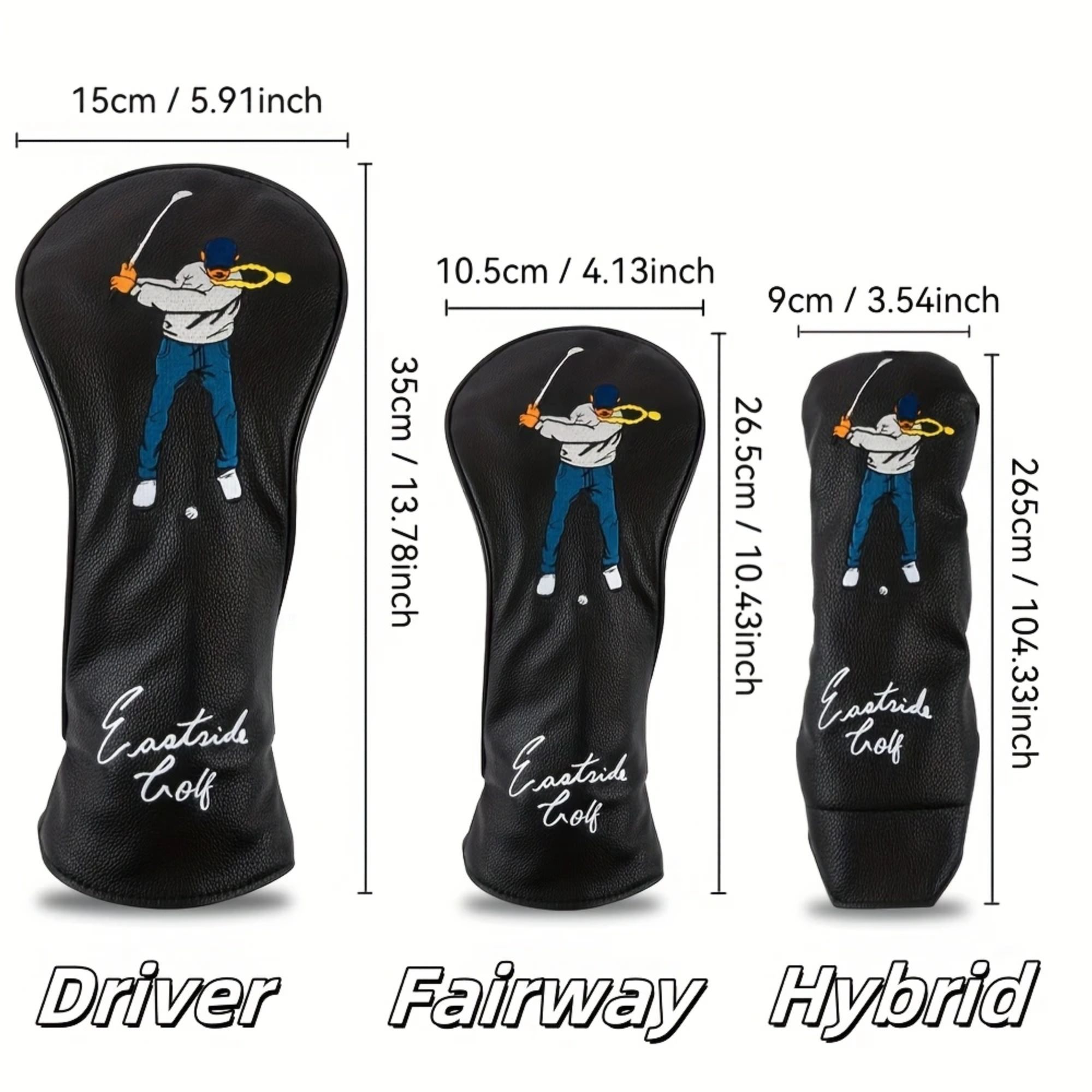 Golf Club Head Cover Durable S - Golf Equipment Deals recension och pris