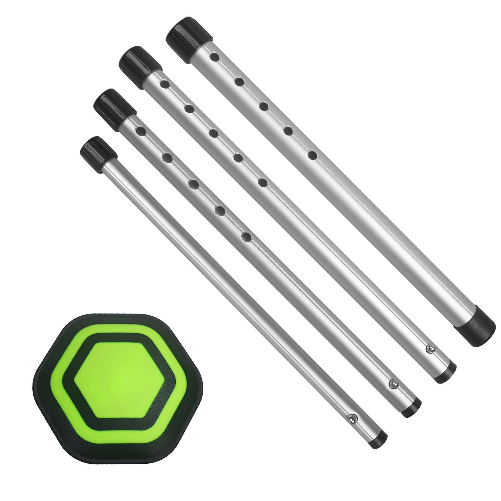 Golf 4-section bag stand alumi - Golf Scorecard Holder recension och pris