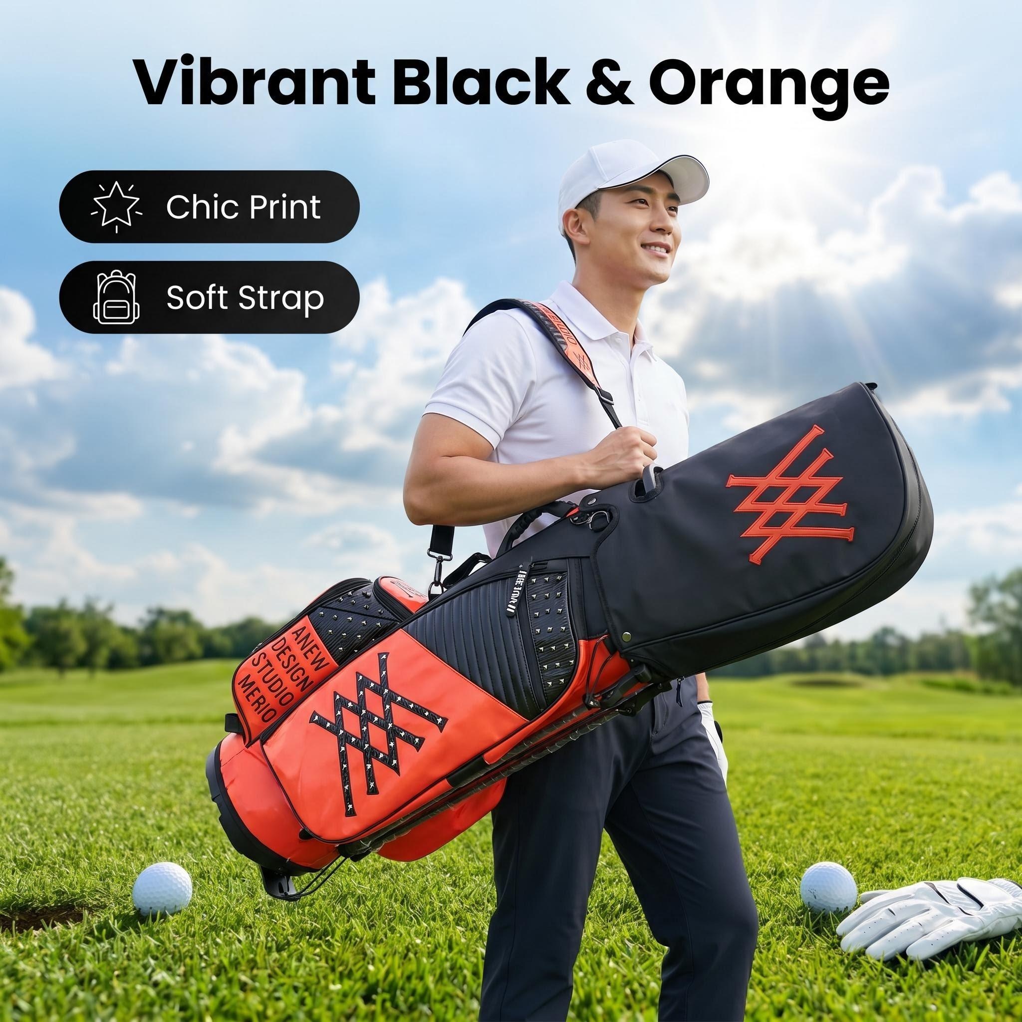 Golf Bag Golf Stand Bag Ball B - Golf Scorecard Holder recension och pris