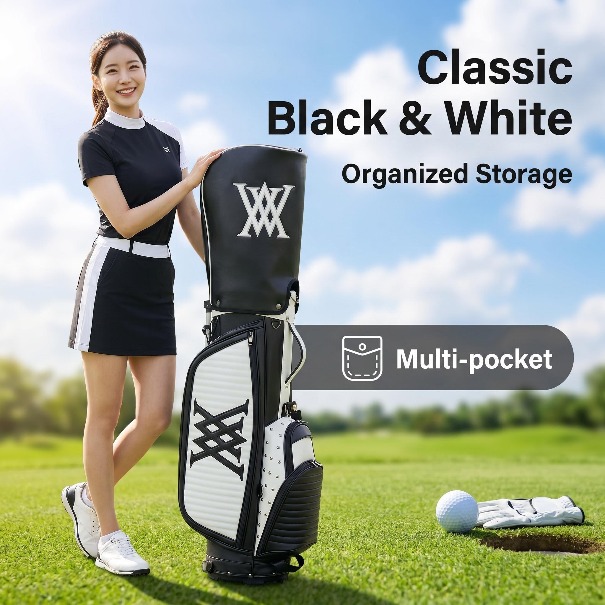 Golf Bag Golf Stand Bag Ball B - Golf Scorecard Holder recension och pris