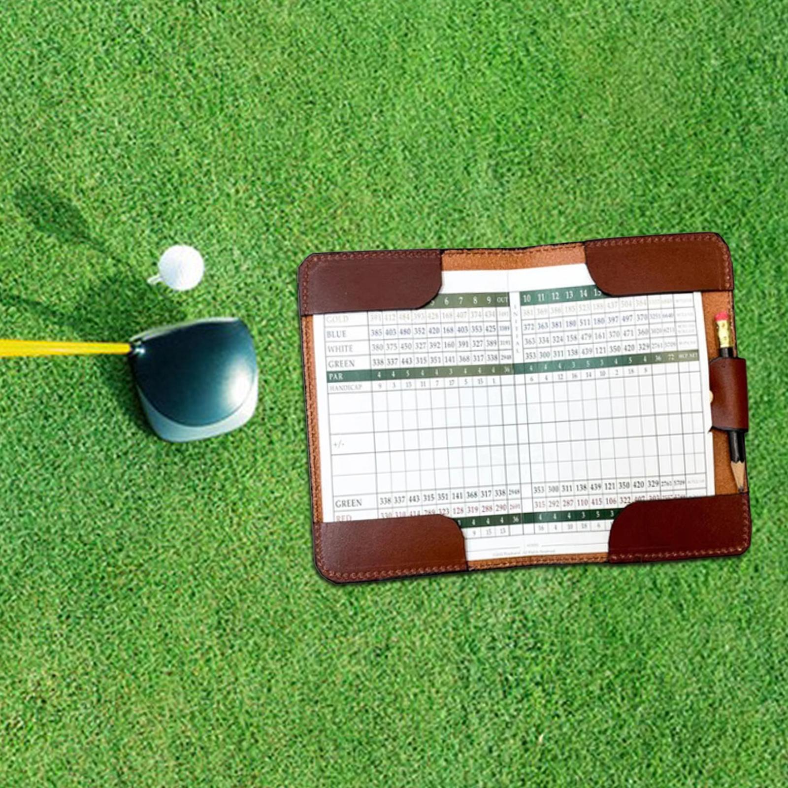 Golf Scorecard Holder Golf Sco - Golf Scorecard Holder recension och pris