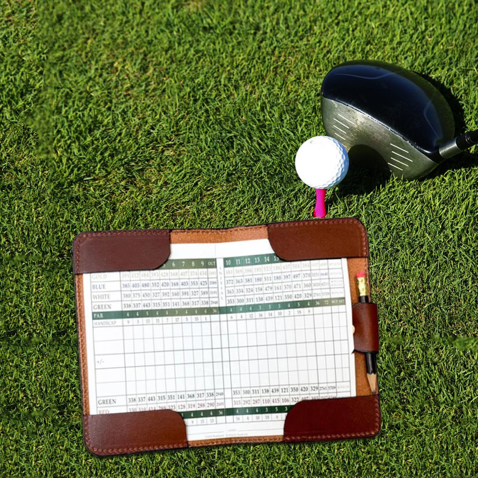Golf Scorecard Holder Golf Sco - Golf Scorecard Holder recension och pris