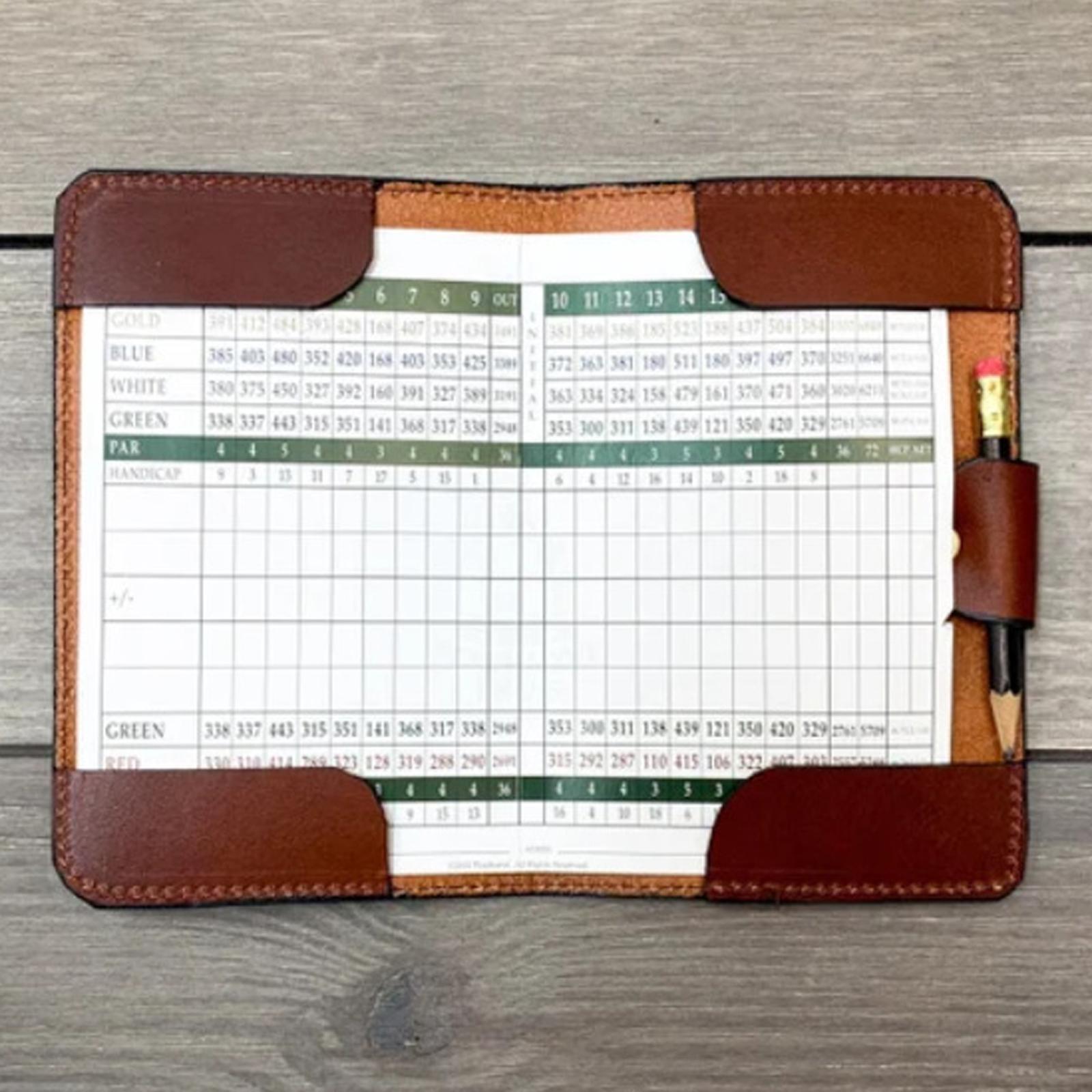 Golf Scorecard Holder Golf Sco - Golf Scorecard Holder recension och pris